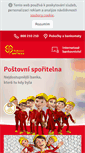 Mobile Screenshot of postovnisporitelna.cz